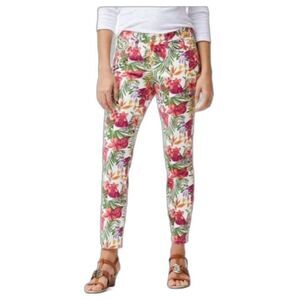 Tommy Bahama Marabella Blooms Ankle Skinny Jeans Waist 28 inches